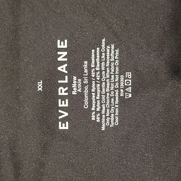 Everlane ReNew Ankle Leggings NEW XXL - Picture 6 of 6